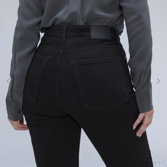 NWT Everlane The Curvy Way High Jean in coal - Picture 3 of 9